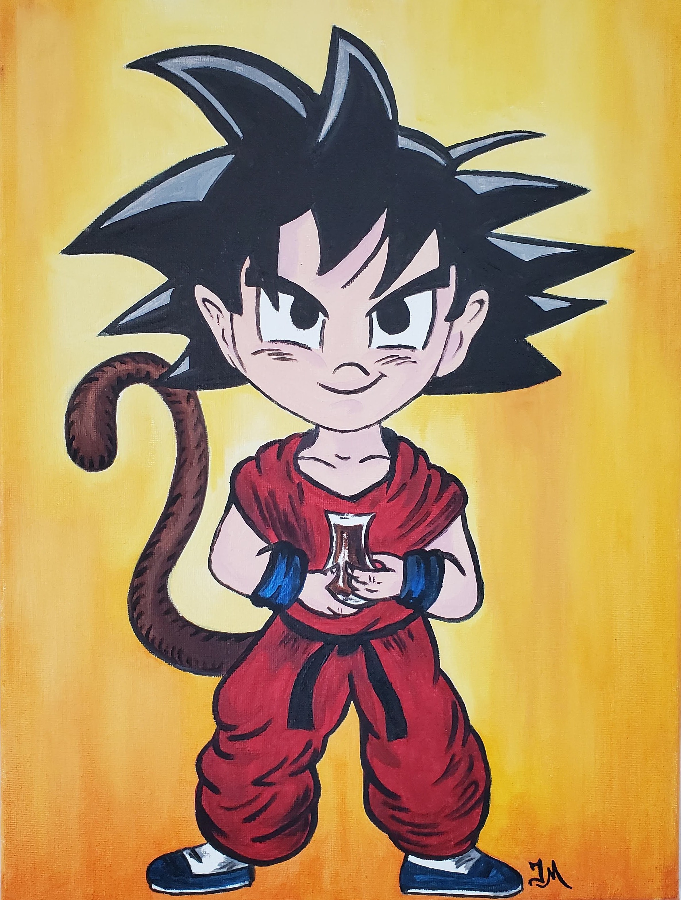 Tea Time with Goku